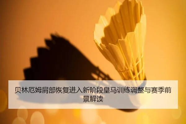 贝林厄姆肩部恢复进入新阶段皇马训练调整与赛季前景解读